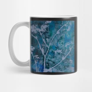Emotional release Reiki Floral Blue Moods Mug